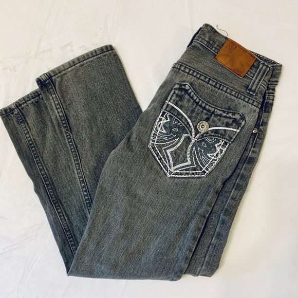 Chams Other - Chams I Boys sz 10 Slim Fit Gray Jeans